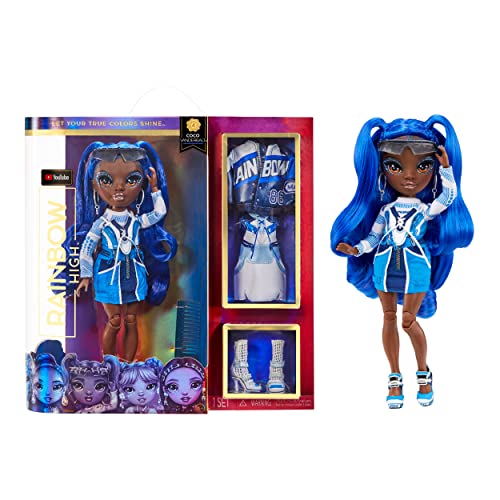 レインボーハイ Rainbow High おもちゃ フィギュア 人形 Rainbow High Coco Vanderbalt- Cobalt Blue Fashion Doll. 2 Designer Outfits to Mix & Match with Accessories, Great Gift for Kids 6-12 Years Old aレインボーハイ Rainbow High おもちゃ フィギュア 人形