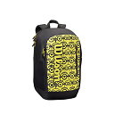 テニス バッグ ラケットバッグ バックパック Wilson Unisex 039 s Minions Tour Backpack Tennis Bag, Yellow, 2 Racketsテニス バッグ ラケットバッグ バックパック