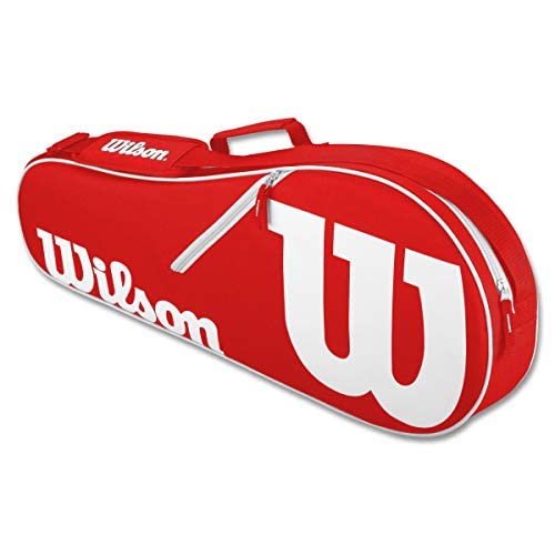 バッグ テニス バッグ ラケットバッグ バックパック WILSON Advantage II Tennis Bag - Red/Whiteテニス バッグ ラケットバッグ バックパック