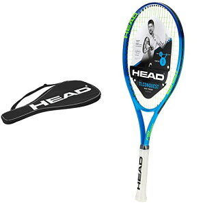 ƥ˥ 饱å ͢ ꥫ إå HEAD Tennis Racquet Cover Bag Ti. Conquest Pre-Strung 27in Blue Tennis Racquetƥ˥ 饱å ͢ ꥫ إå