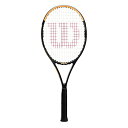 テニス ラケット 輸入 アメリカ ウィルソン Wilson Burn Spin 103 Adult Recreational Tennis Racket - Grip Size 3-4 3/8", Black/Yellowテニス ラケット 輸入 アメリカ ウィルソン