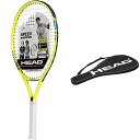 テニス ラケット 輸入 アメリカ ヘッド HEAD Speed Kids Tennis Racquet - Beginners Pre-Strung Head Light Balance Jr Racket - 23 Inch, Yellow Tennis Racquet Cover Bag - Lightweight Padded Racket Carrying Bag w/Adjusテニス ラケット 輸入 アメリカ ヘッド