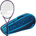 テニス ラケット 輸入 アメリカ バボラ Babolat Boost Aero Pink Strung Tennis Racquet (4 1/8