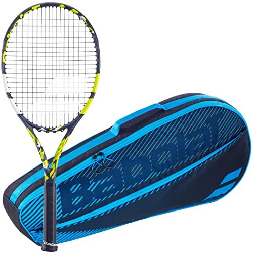 テニス ラケット 輸入 アメリカ バボラ Babolat Boost Aero Yellow Strung Tennis Racquet (4 1/4