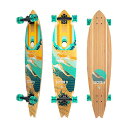 セクター9 ロングスケートボード スケボー 海外モデル アメリカ直輸入 Sector 9 Longboard Complete Offshore Baja Bamboo Swallow Tail 9.35 x 39.5 セクター9 ロングスケートボード スケボー 海外モデル アメリカ直輸入