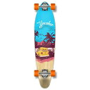 ロングスケートボード スケボー 海外モデル 直輸入 Yocaher Longboard Skateboard Complete Kicktail Cruiser...