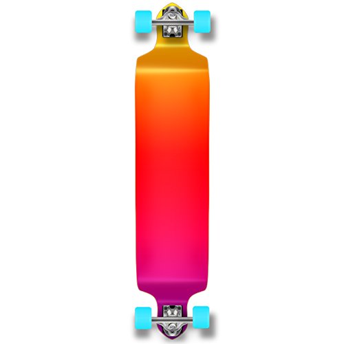 ロングスケートボード スケボー 海外モデル 直輸入 Yocaher Drop Down concave Pro Complete Longboard Cruiser Freestyle Skateboard and Decks (Complete - Gradient Pink)ロングスケートボード スケボー 海外モデル 直輸入