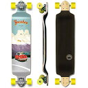 ロングスケートボード スケボー 海外モデル 直輸入 Yocaher Drop Down Longboard Skateboard 41.25