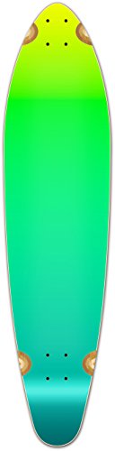 󥰥ȥܡ ܡ ǥ ľ͢ Yocaher Kicktail concave Pro Longboard Complete Cruiser Freeride Skateboard and Decks (Deck - Gradient Green)󥰥ȥܡ ܡ...