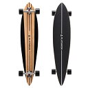 ロングスケートボード スケボー 海外モデル 直輸入 Playshion 42 Inch Pintail Longboard Skateboard Complet...