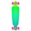 󥰥ȥܡ ܡ ǥ ľ͢ Yocaher Drop-Through Pro Complete Longboard Cruiser Freeride Freestyle Skateboard and Decks (Complete - Gradient Green)󥰥ȥܡ ܡ ǥ ľ͢
