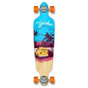 ロングスケートボード スケボー 海外モデル 直輸入 Yocaher Drop-Through Complete Longboard Skateboard Cru...