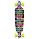ロングスケートボード スケボー 海外モデル 直輸入 Yocaher Graphic Series Complete Drop Through Skateboar...