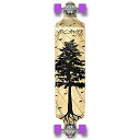 ロングスケートボード スケボー 海外モデル 直輸入 in The Pines Natural Longboard Complete Skateboard - A...