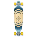 ロングスケートボード スケボー 海外モデル 直輸入 Yocaher Earth Series (Ripple) Complete Drop Through Sk...