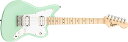 フェンダー エレキギター 海外直輸入 Fender Squier Mini Jazzmaster Electric Guitar, Surf Green, Ma...