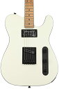 tF_[ GLM^[ COA Squier Contemporary RH Telecaster Electric Guitar, with 2-Year Warranty, Pearl White, Roasted Maple Fingerboard, None PickguardtF_[ GLM^[ COA