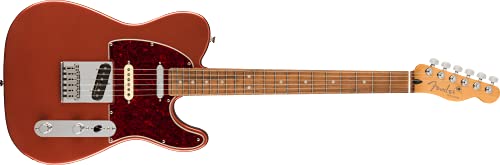 ե 쥭 ľ͢ Fender Player Plus Nashville Telecaster Electric Guitar, with 2-Year Warranty, Aged Candy Apple Red, Pau Ferro Fingerboardե 쥭 ľ͢