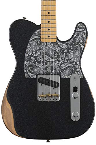 フェンダー エレキギター 海外直輸入 Fender Brad Paisley Esquire Electric Guitar, Black Sparkle, Maple Fingerboardフェンダー エレキギター 海外直輸入