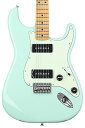 フェンダー エレキギター 海外直輸入 Fender Noventa Stratocaster Electric Guitar, Surf Green, Mapl...