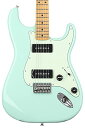 tF_[ GLM^[ COA Fender Noventa Stratocaster Electric Guitar, Surf Green, Maple FingerboardtF_[ GLM^[ COA