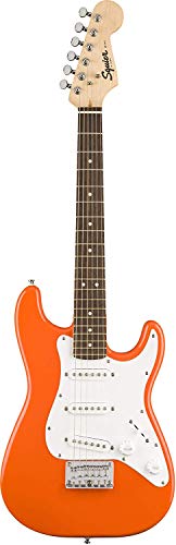 フェンダー エレキギター 海外直輸入 Fender Squier by Fender "Mini" Strat Beginner Electric Guitar, Rosewood Fingerboard - Metallic Orange - Amazon Exclusive Colorフェンダー エレキギター 海外直輸入