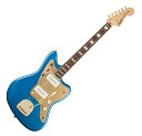 tF_[ GLM^[ COA Squier 40th Anniversary Gold Edition Jazzmaster Electric Guitar, with 2-Year Warranty, Lake Placid Blue, Laurel FingerboardtF_[ GLM^[ COA