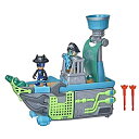 PJ Masks ǂIpW}XN AJA  PJ Masks Sky Pirate Battleship Preschool Toy, Vehicle Playset with 2 Action Figures, Projectile Launchers, and More for Ages 3 and UpPJ Masks ǂIpW}XN AJA 