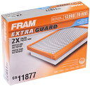 自動車パーツ 海外社外品 修理部品 FRAM Extra Guard CA11877 Replacement Engine Air Filter for Sel...
