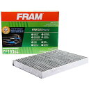 自動車パーツ 海外社外品 修理部品 FRAM Fresh Breeze Cabin Air Filter Replacement for Car Passeng...