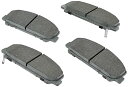 自動車パーツ 海外社外品 修理部品 ACDelco Silver 14D1286CH Ceramic Front Disc Brake Pad Set with...