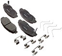自動車パーツ 海外社外品 修理部品 ACDelco Gold 17D1578CH Ceramic Front Disc Brake Pad Set自動車パーツ ...