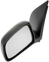 自動車パーツ 海外社外品 修理部品 Dorman 955-1497 Driver Side Manual Door Mirror - Folding Compatible with Select Nissan Models, Black自動車パーツ 海外社外品 修理部品