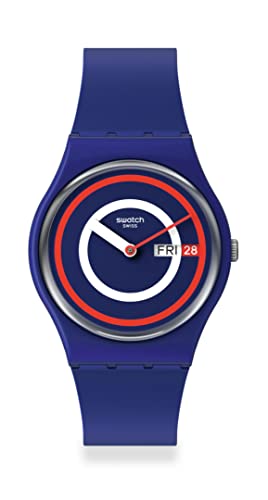 腕時計 スウォッチ メンズ Swatch Big Bold BIOSOURCED Lacquered Blue to Basics Quartz Watch腕時計 スウォッチ メンズ