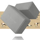 ヨガブロック フィットネス Trideer Yoga Blocks, Yoga Blocks 2 Pack, Premium EVA Foam Blocks w...