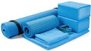 ヨガマット フィットネス Signature Fitness 7-Piece Yoga Set - Include Yoga Mat with Carrying...