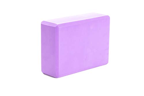 ヨガブロック フィットネス Mind Reader Yoga Block High Density EVA Foam Blocks Non-Slip Surface for Yoga, Pilates, Meditation, Supports Deepen Poses, Improve Strength and Aid Balance and Flexibility, Purpleヨガブロック フィットネス