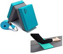 ヨガブロック フィットネス Heathyoga Yoga Sets - Yoga Knee Pad 26"x10"x?, Yoga Blocks and Strap Setヨガブロック フィットネス