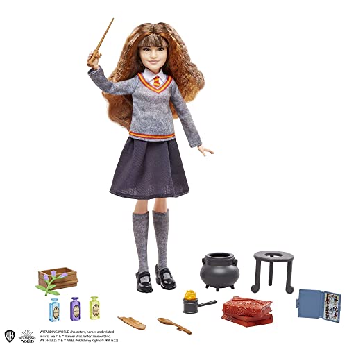 ハリー ポッター アメリカ直輸入 おもちゃ 玩具 Harry Potter Harry Potter Hermione 039 s Polyjuice Potions Doll Playset, with Hermione Granger Doll in Hogwarts Uniform Accessories, Toy for 6 Yeハリー ポッター アメリカ直輸入 おもちゃ 玩具 Harry Potter