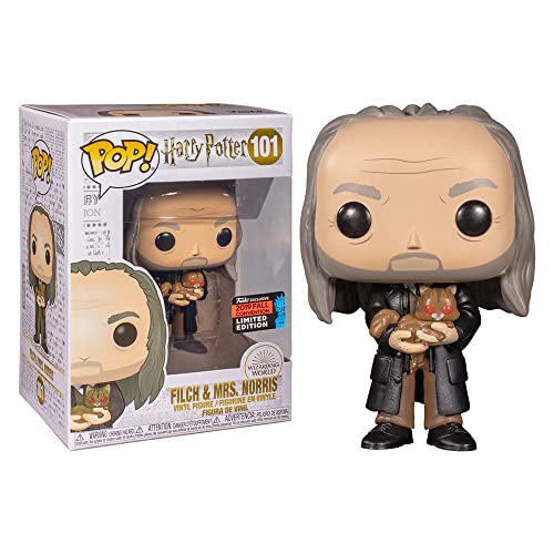 ϥ꡼ݥå ꥫľ͢   Harry Potter POP! Funko Movies: Harry Potter - FILCH & MRS. Norris - NYCC 2019 Fall Convention Exclusiveϥ꡼ݥå ꥫľ͢   Harry Potter