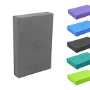 ヨガブロック フィットネス Yoga-Mad Hi Density Foam Yoga Block, Purpleヨガブロック フィットネス