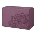 ヨガブロック フィットネス Gaiam Yoga Block - Supportive Latex-Free EVA Foam Soft Non-Slip Su...
