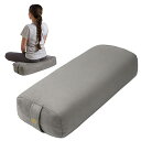 ヨガブロック フィットネス Florensi Yoga Bolster Pillow - Luxurious Velvet Bolster for Restor...
