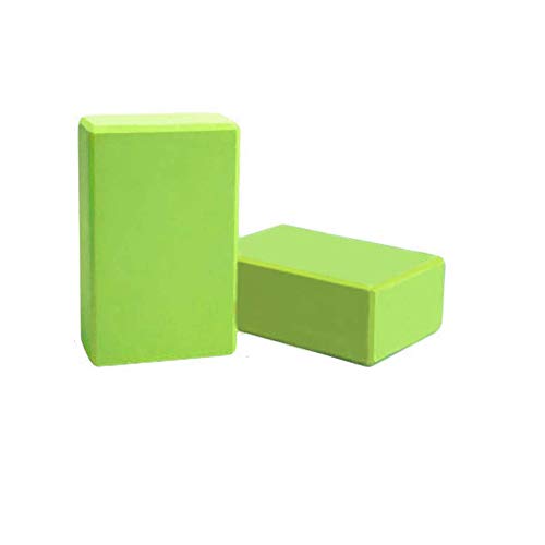 ヨガブロック フィットネス Yoga Blocks-2PC Blocks Set-High Density EVA Foam Blocks to Support and Deepen Poses Improve Strength and Balance and Flexibility-Lightweight Perfect for …