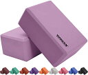 ヨガブロック フィットネス RDX Yoga Block Set, High-Density Eva Foam,Non-Slip Brick for Pilates Flexibility Body Balance, Easy Grip Surface for Stability Strength Training Deepen Poses Exercise Home Office Gym, 23x15x9.8CMヨガブロック フィットネス