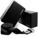 ヨガブロック フィットネス Tumaz Yoga Blocks 2 Pack with Strap Set, High Density/Lightweight ...