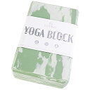 ヨガブロック フィットネス KRIXAM Yoga Blocks For Stretching, Heavy-Duty (0.62lb Each) EVA High-Density Yoga Block For Home/Gym/Outdoor, Matcha Green (Pack of 1)ヨガブロック フィットネス