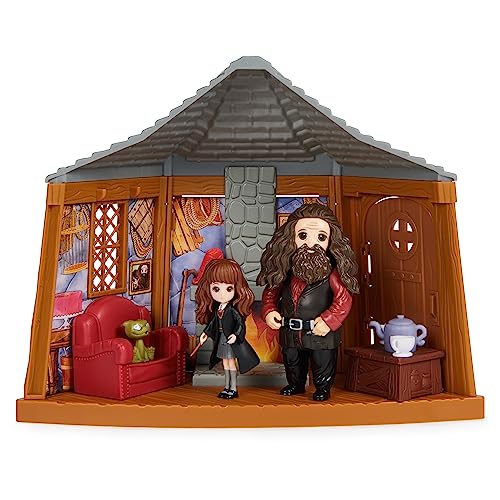 ϥ꡼ݥå ꥫľ͢   Harry Potter Wizarding World Harry Potter, Magical Minis Hagrids Hut Playset with 2 Figures and 9 Doll Accessories, Kids Toys for Ages 6 and uϥ꡼ݥå ꥫľ͢   Harry Potter