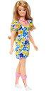 バービー バービー人形 Barbie Fashionistas Doll # 208, Doll with Down Syndrome Wearing Floral Dress, Created in Partnership with The National Down Syndrome Societyバービー バービー人形
