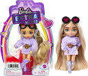 商品情報 商品名バービー バービー人形 Barbie Extra Minis Doll #4 (5.5 in) Wearing Fluffy Purple Fashion, with Doll Stand & Accessories Including Teddy Ears and Sunglasses, Gift for Kids 3 Years Old & Up?バービー バービー人形 商品名（英語）Barbie Extra Minis Doll #4 (5.5 in) Wearing Fluffy Purple Fashion, with Doll Stand & Accessories Including Teddy Ears and Sunglasses, Gift for Kids 3 Years Old & Up? 商品名（翻訳）バービーエクストラミニドール4号（5.5インチ）ふわふわパープルファッション、ドールスタンド＆アクセサリー（テディイヤー、サングラス含む）付き、3歳以上向けギフト 型番HGP66 海外サイズ5.5 inch ブランドBarbie 商品説明（自動翻訳）バービー・エクストラ・ミニの最も小さな人形をご紹介します。バービーエクストラミニは、バービーエクストラ人形のミニチュア版です！この5.5インチの人形は、ミニサイズでありながら特大の個性と美学を備えています。どのドールも、根元の長い髪、遊び心のあるファッション、大げさなアクセサリーがついています。肘と膝は可動式で、これらの小さなドールはポーズをとる準備ができています！また、それぞれのドールスタンドが付属しているので、子供たちは自分だけのバービーエクストラミニのディスプレイを作ることができる！エクストラ・バイブでミニ化されたこれらの小さな人形は、大きな主張をします。オー・マイ・ミニと言えますか？それぞれ別売りです。ドール単体での販売はしておりません。色や装飾は異なる場合があります。 関連キーワードバービー,バービー人形このようなギフトシーンにオススメです。プレゼント お誕生日 クリスマスプレゼント バレンタインデー ホワイトデー 贈り物